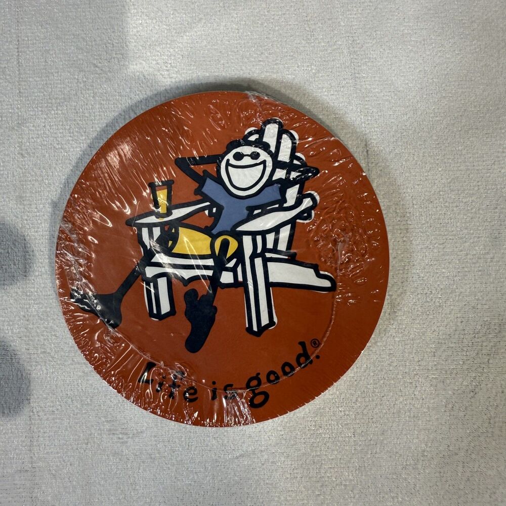 Life Is Good‎ Sticker Pack Adirondack Chair Relaxing Logo NEW